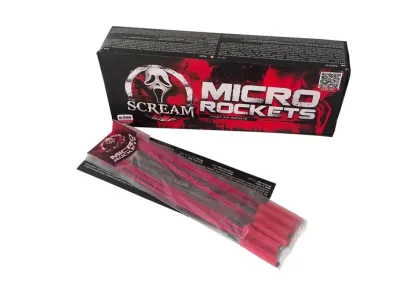 Scream Micro Rockets 12 sztuk